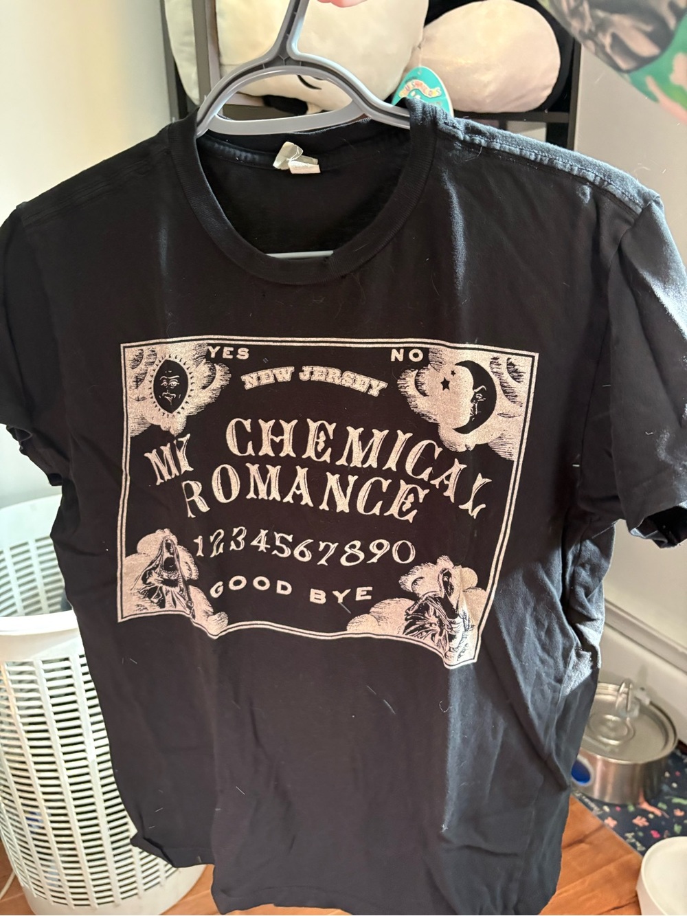 Black Graphic Band Tee My Chemical Romance